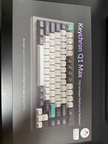 Keychron Q1 Max 75% Wireless Mechanical Keyboard JISキーボード