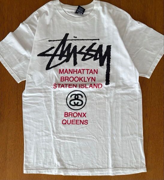 STUSSY ステューシー 半袖 Tシャツ ホワイト Mサイズ