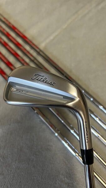 【美品 カスタム】(値下げ)タイトリスト T150 5-Pアイアンセット モーダス105 Sシャフト
