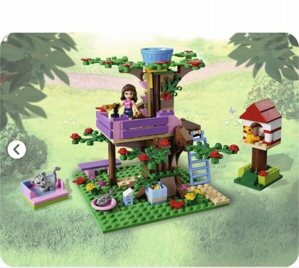 LEGO friends レゴフレンズ ツリーハウス 3065 廃盤 【パーツ不足】箱無し レゴブロック