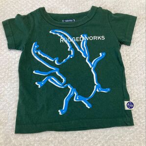 ラゲッドワークス 半袖Tシャツ 90 かぶとむし