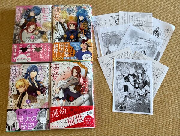 シンデレラの義理姉に転生したけどふたりの王子に溺愛されています 1〜4巻 (花とゆめCOMICS SPECIAL) 月永遠子/著
