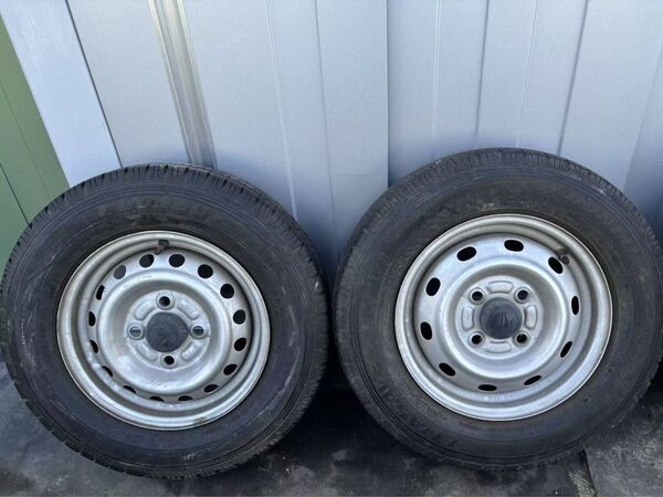 軽バン軽トラ 20年DUNLOPENASAVE145R12 6PR 1番送料込