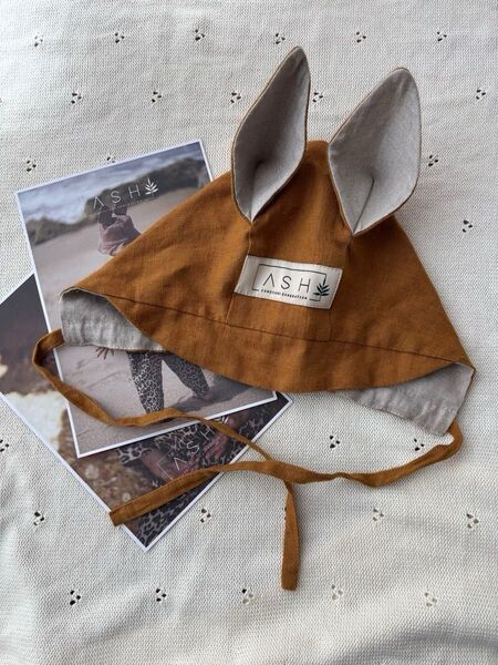 ASH Generation リスボンネット ginger 49cm帽子 bonnet shomka