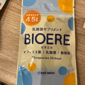 BIORE ビオエル 乳酸菌サプリメント 30粒