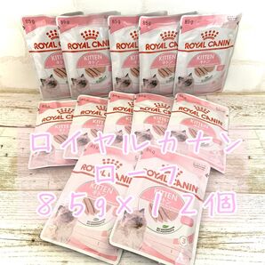 ロイヤルカナン キトン ローフ 85g×12個 子猫用 ウェットフード パウチタイプ