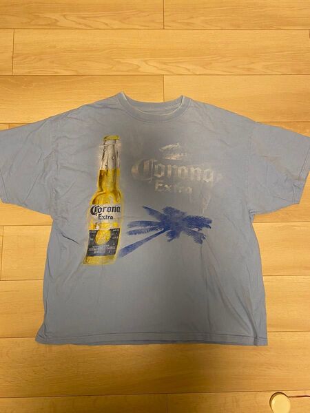コロナビール Corona Extra Tシャツ プリント アメリカ古着 半袖 XXLサイズ