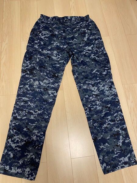 軍パン パンツ 迷彩 米軍実物 カーゴパンツ ミリタリー 刺繍 Lサイズ