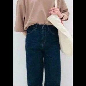 L エアリズムコットンオーバーサイズTシャツ 34ブラウン