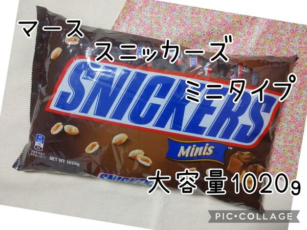 マース スニッカーズ ミニチュア 大容量1020g