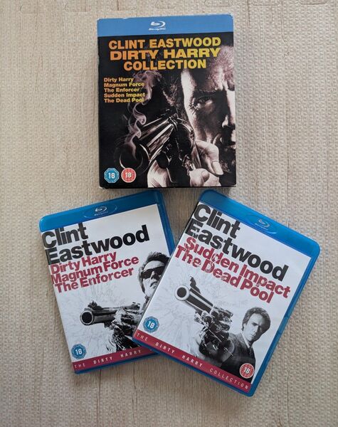 ダーティハリー ブルーレイボックス 日本語吹き替え入り Blu-ray クリント イーストウッド Dirty Harry