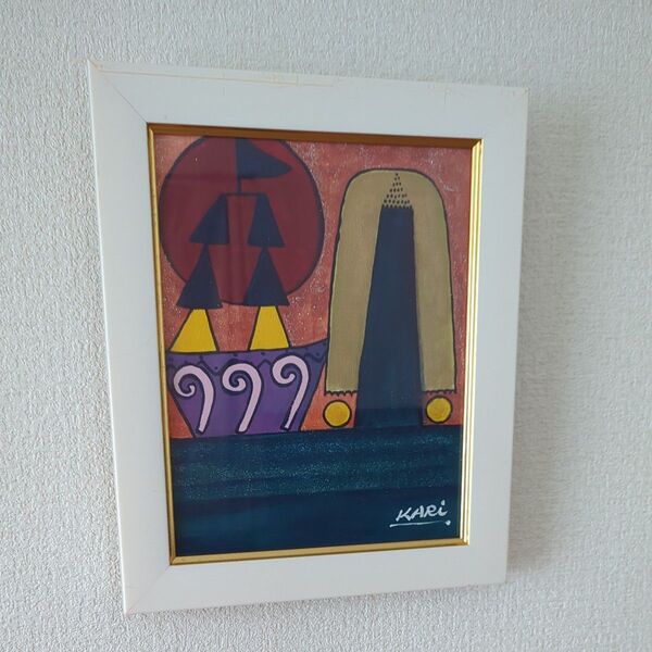 沖縄県出身の画家kariさんの原画作品