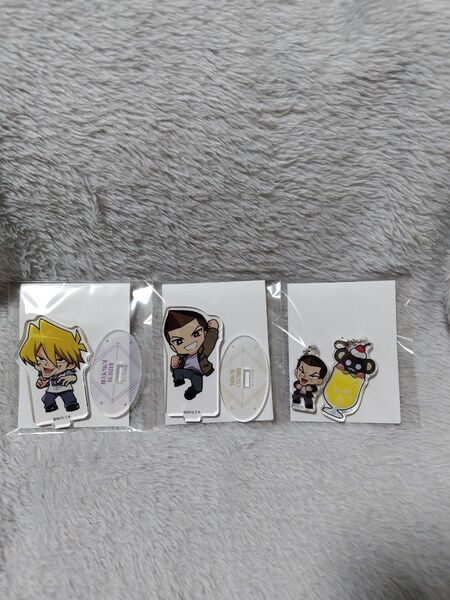 遊戯王 コラボカフェ本舗 BLANC アクリルスタンド アクスタ アクリルワイヤーチャーム 城之内克也 本田ヒロト