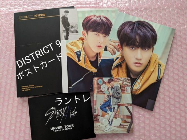 Stray Kids チャンビン DISTRICT 9 : UNLOCKポストカード 'I am...'ラントレ