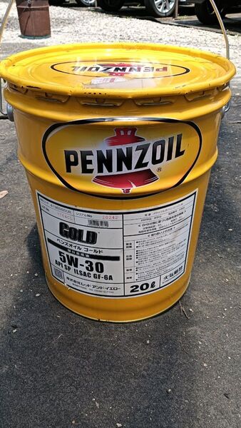 PENNZOIL ペンズオイル ゴールド 5w-30 20L 未使用・新品
