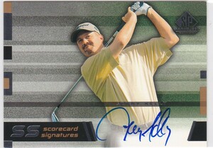 【JERRY KELLY】2003 SP Game Used GOLF auto 直筆サイン