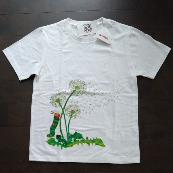 graniph エリックカール はらぺこあおむし Tシャツ SSサイズ