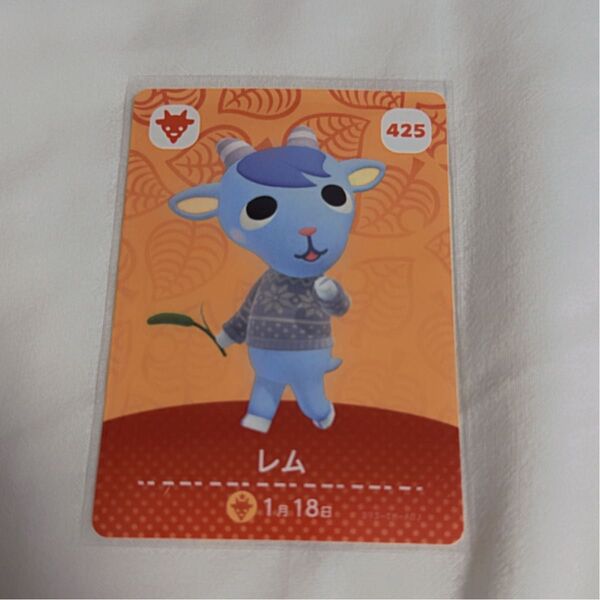 どうぶつの森 amiiboカード レム