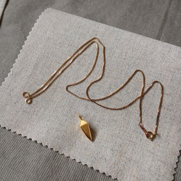 純金 24金 24K ペンデュラム ペンダント ネックレス K24 フーチ ペンジュラム ペンダントヘッド アクセサリー