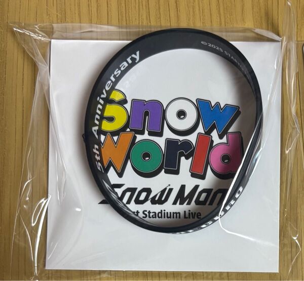 snowman snow world グッズ ラバーバンド 目黒蓮 ②