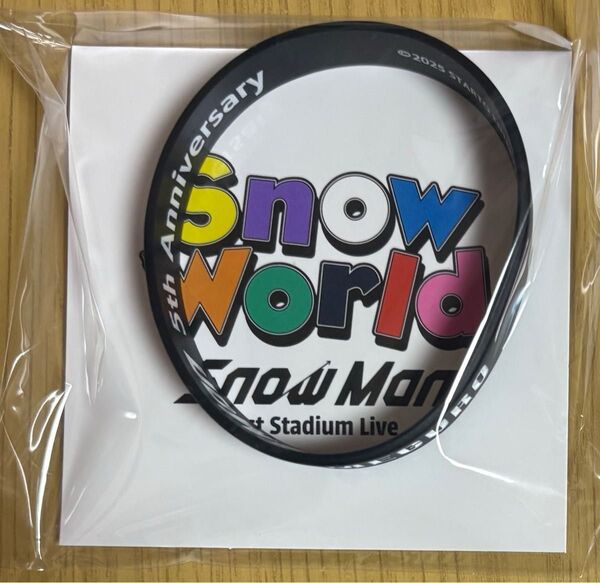 snowman snow world グッズ ラバーバンド 目黒蓮 渡辺翔太