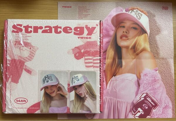 twice strategy CD アルバム グッズ トレカ ミニポスター サナ セット