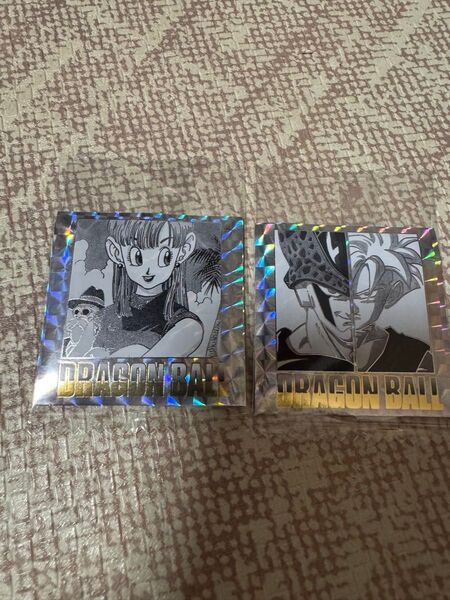 ドラゴンボール40周年記念 オリジナルイラストレーション シールウエハース 14巻 34巻