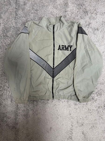 U.S. ARMY IPFU ナイロンリフレクタージャケット(XL-Short) トレーニングジャケット ミリタリー US 米軍