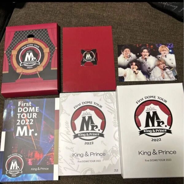 King & Prince First DOME TOUR 2022 〜Mr.〜 (初回限定盤)Blu-ray ブルーレイ