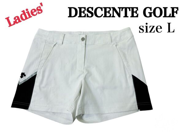 DESCENTE GOLF デサントゴルフ パンツ レディースL ショートパンツ