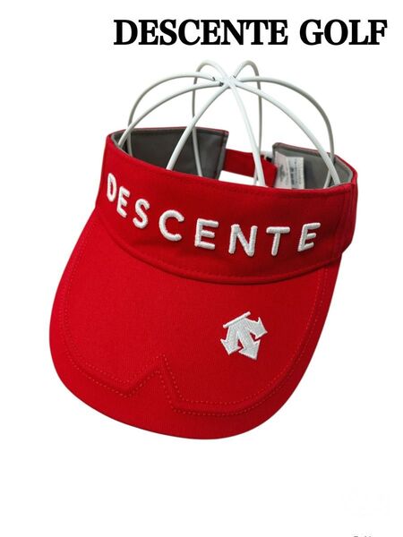 DESCENTE GOLF デサントゴルフ サンバイザー フリーサイズ