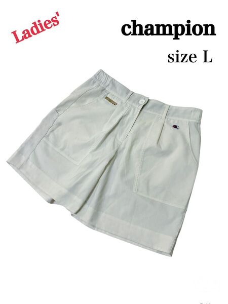 champion チャンピオン パンツ レディースL ハーフパンツ