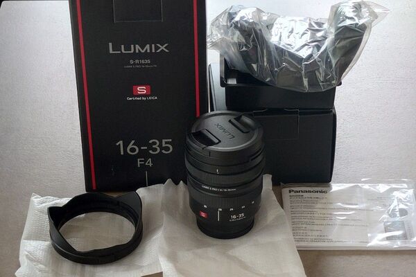 Lumix s pro 16-35mm F4 パナソニック panasonic ズームレンズ Lマウント フルサイズ