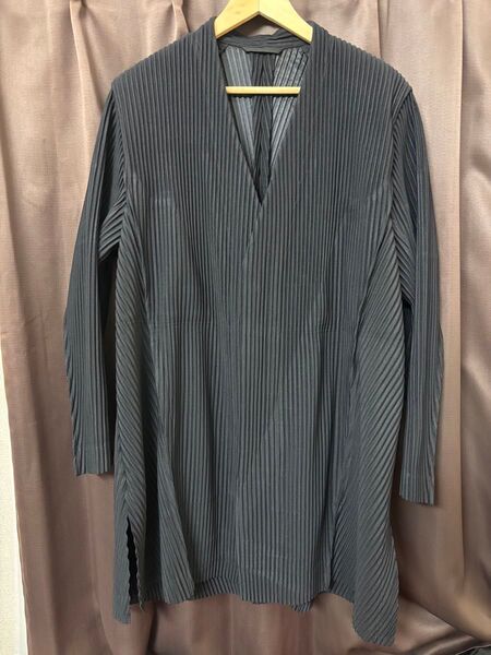 HOMME PLISSE ISSEY MIYAKE ロングプリーツジャケット