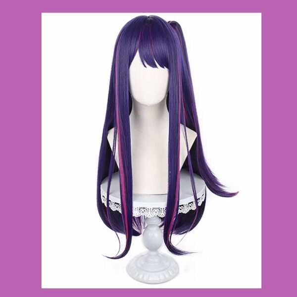 【新品】星野アイ コスプレ ウィッグ 推しの子 耐熱ウィッグ 仮装コスプレ用小物 かつら ロング
