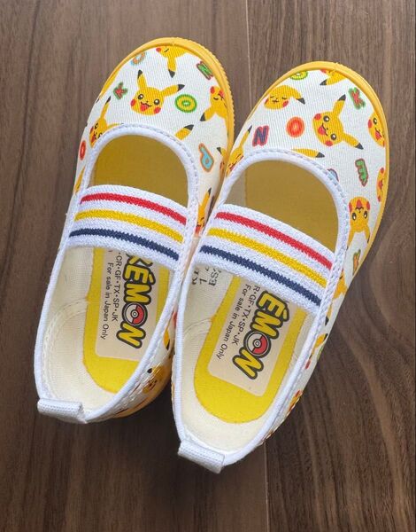 未使用 上履き うわばき ピカチュウ 14 ASAHI
