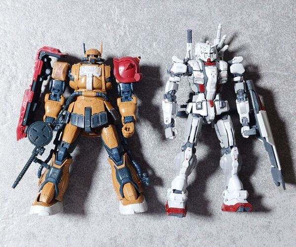 HGガンダムEX HGザクⅡ F型 ソラリ機 復讐のレクイエム