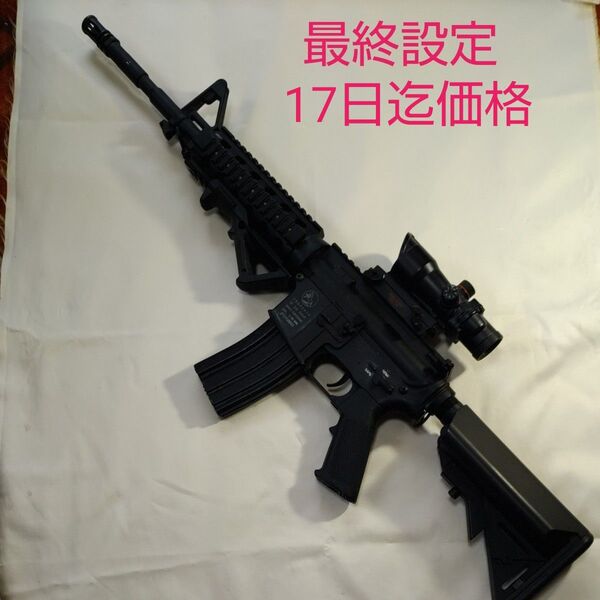 メーカー不明 M4A1カービン 電動エアライフル カスタムモデル ジャンク品