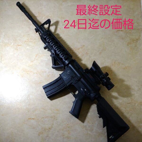 メーカー不明 M4A1カービンカスタム電動エアライフル ジャンク品