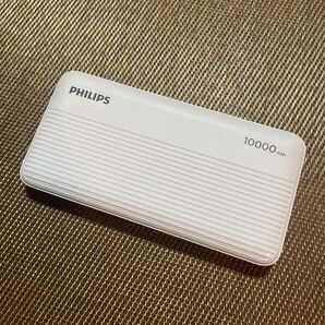 フィリップス) 【5v 2a モバイルバッテリー 10000mah軽量 バッテリー 2台同時充電できる DLP7719N