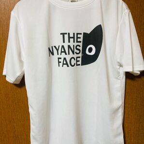 新品未使用 The Nyans Face 面白 Tシャツ M ドライ THE NORTH FACE ノースフェイス 半袖Tシャツ
