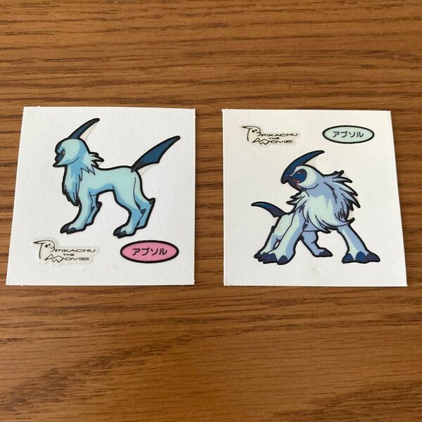 ポケモンパンシール アブソル ポケモンデコキャラシール ポケットモンスター 第一パン