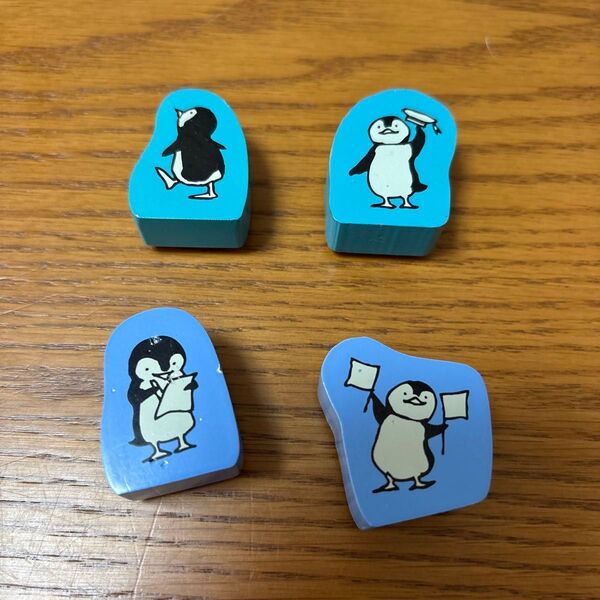 こどものかお スタンプ はんこ ペンギン