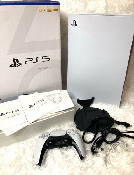 SONY ソニープレイステーション5 ディスクドライブ搭載モデル PS5 CFI-1200A01 プレステ5 コントローラー付