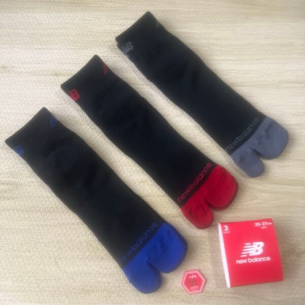 new balance ニューバランス ソックス( 靴下 ) 3足組 サイズ 25〜27cm