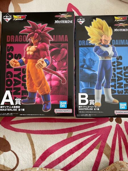 ドラゴンボール 一番くじ VSオムニバスCROSS a賞孫悟空フィギュア&b賞ベジータフィギュア