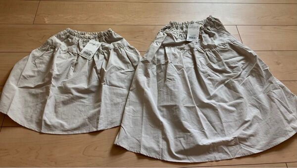 新品☆ブランシェススカート二枚セット