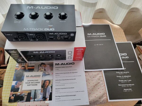 M-TRACK DUO M-AUDIO オーディオインターフェイス