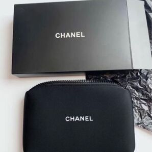 シャネル CHANEL ノベルティ ポーチ ブラック 正規品