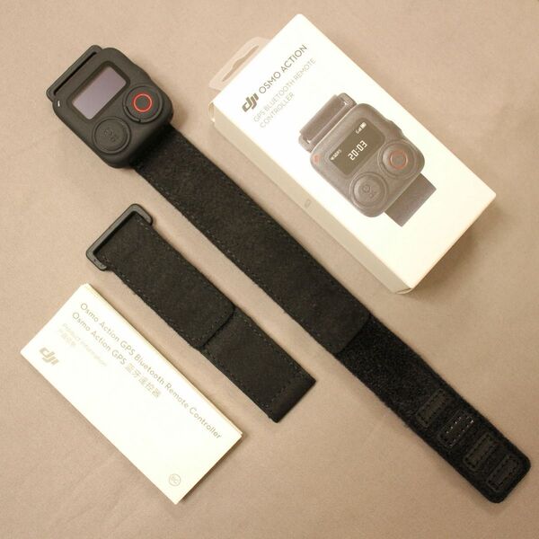 【美品】DJI Osmo Action GPS内蔵 Bluetoothリモコン